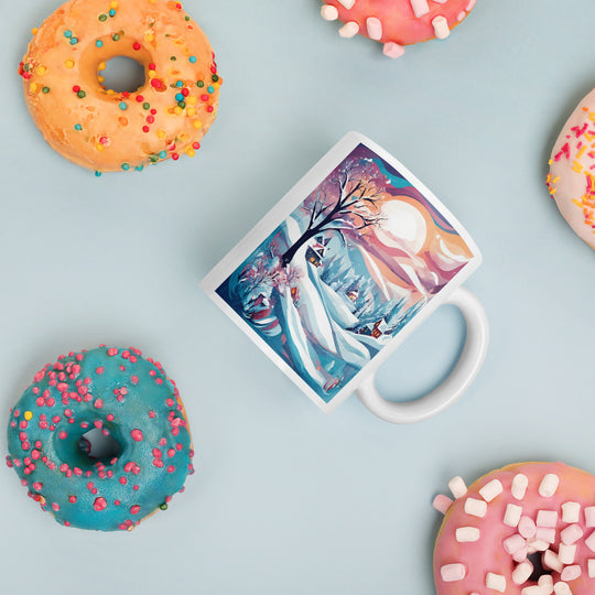 White glossy mug - WhatUWant2Buy