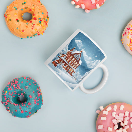 White glossy mug - WhatUWant2Buy