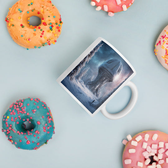 White glossy mug - WhatUWant2Buy