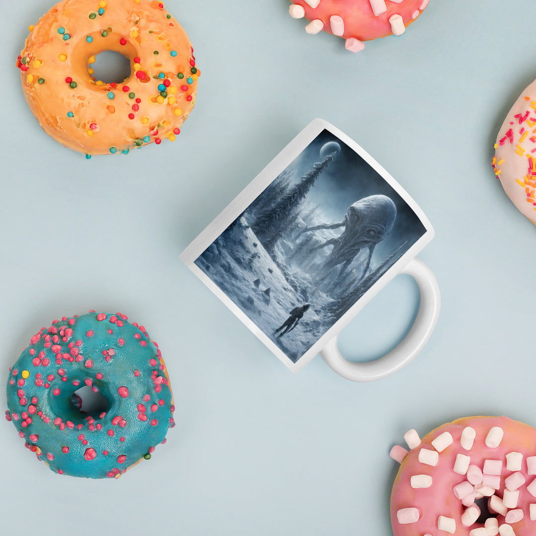 White glossy mug - WhatUWant2Buy