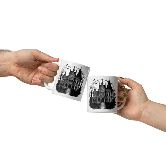 White glossy mug - WhatUWant2Buy