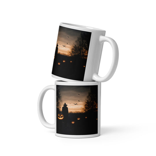 White glossy mug - WhatUWant2Buy