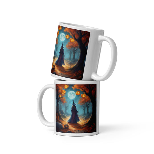 White glossy mug - WhatUWant2Buy