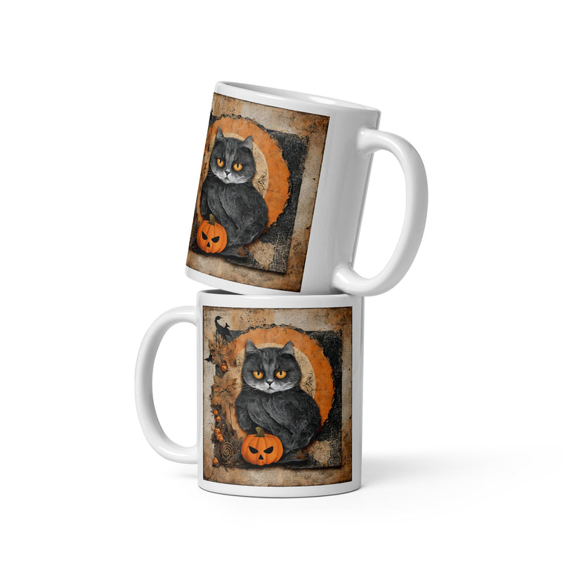 White glossy mug - WhatUWant2Buy
