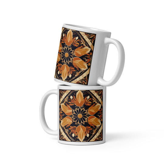 White glossy mug - WhatUWant2Buy