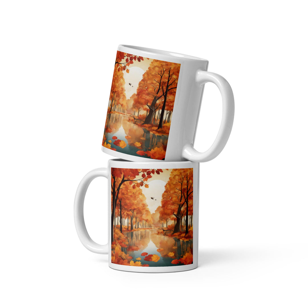 White glossy mug - WhatUWant2Buy