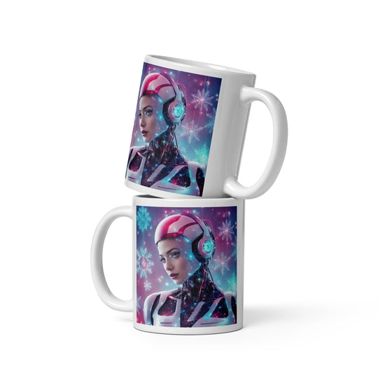 White glossy mug - WhatUWant2Buy