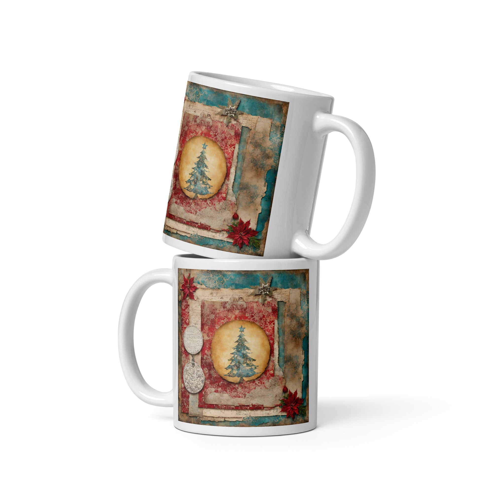 White glossy mug - WhatUWant2Buy