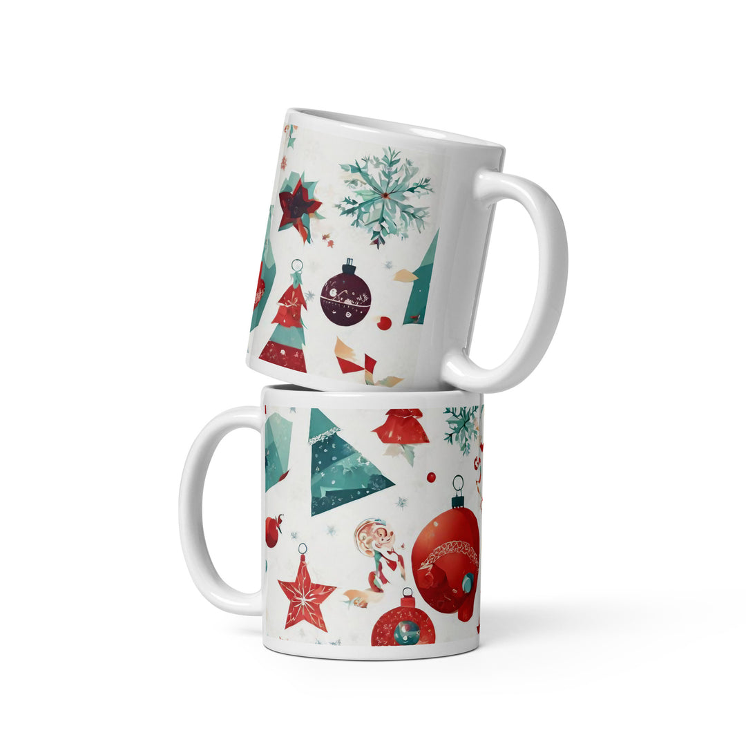 White glossy mug - WhatUWant2Buy