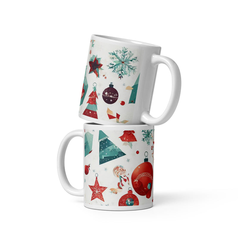 White glossy mug - WhatUWant2Buy