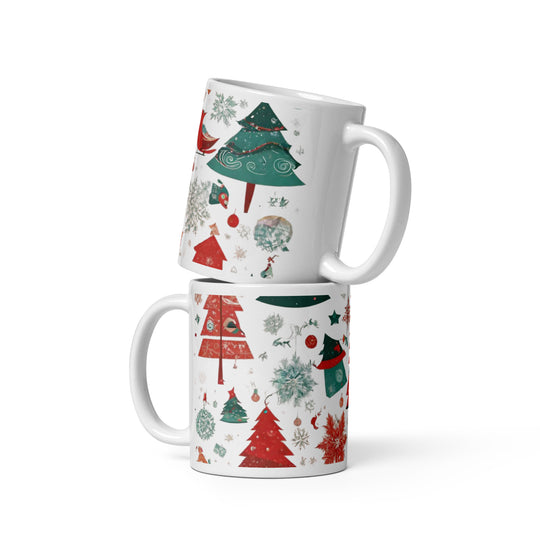 White glossy mug - WhatUWant2Buy