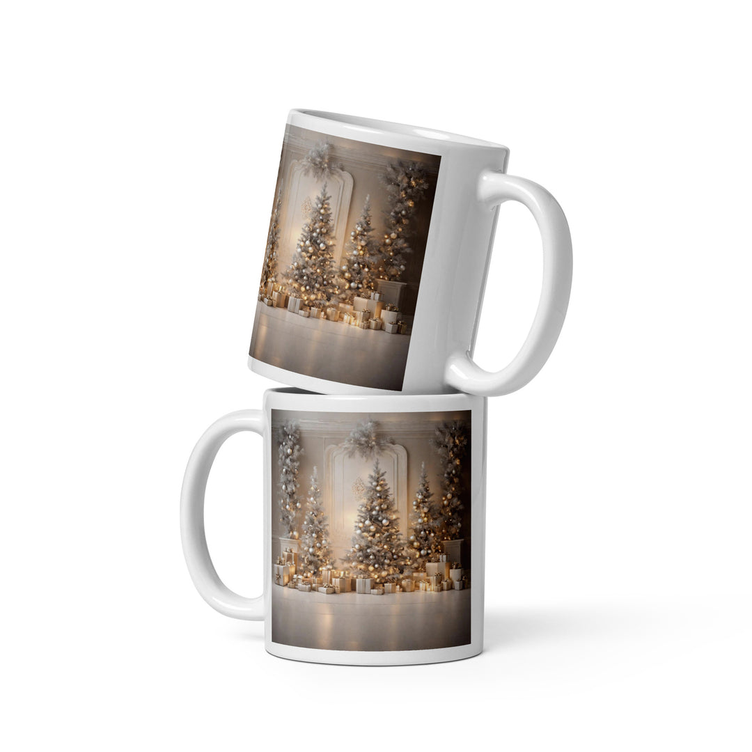 White glossy mug - WhatUWant2Buy