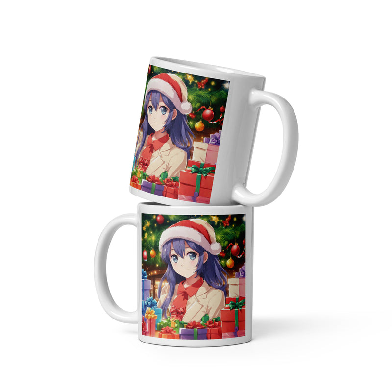 White glossy mug - WhatUWant2Buy
