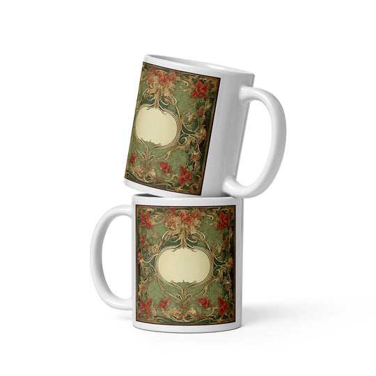 White glossy mug - WhatUWant2Buy