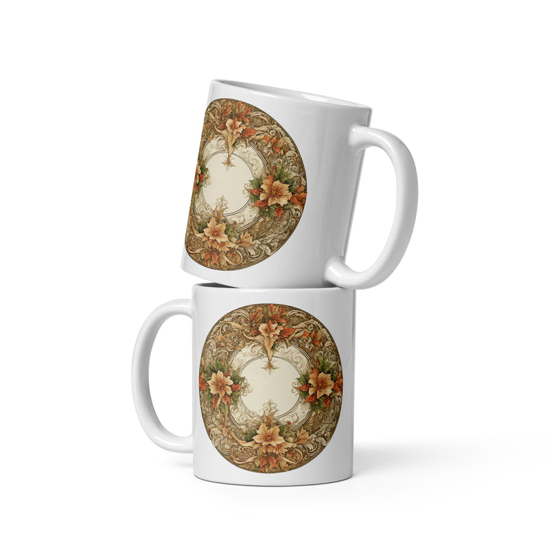 White glossy mug - WhatUWant2Buy