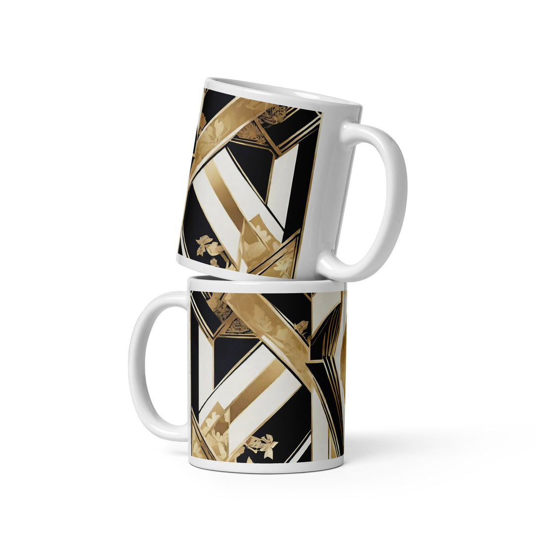 White glossy mug - WhatUWant2Buy