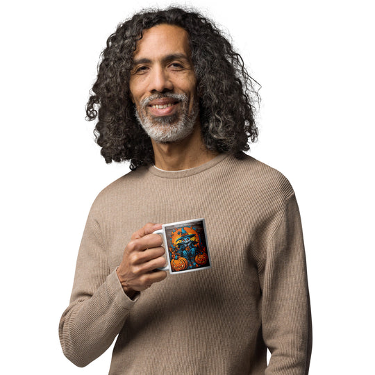 White glossy mug - WhatUWant2Buy