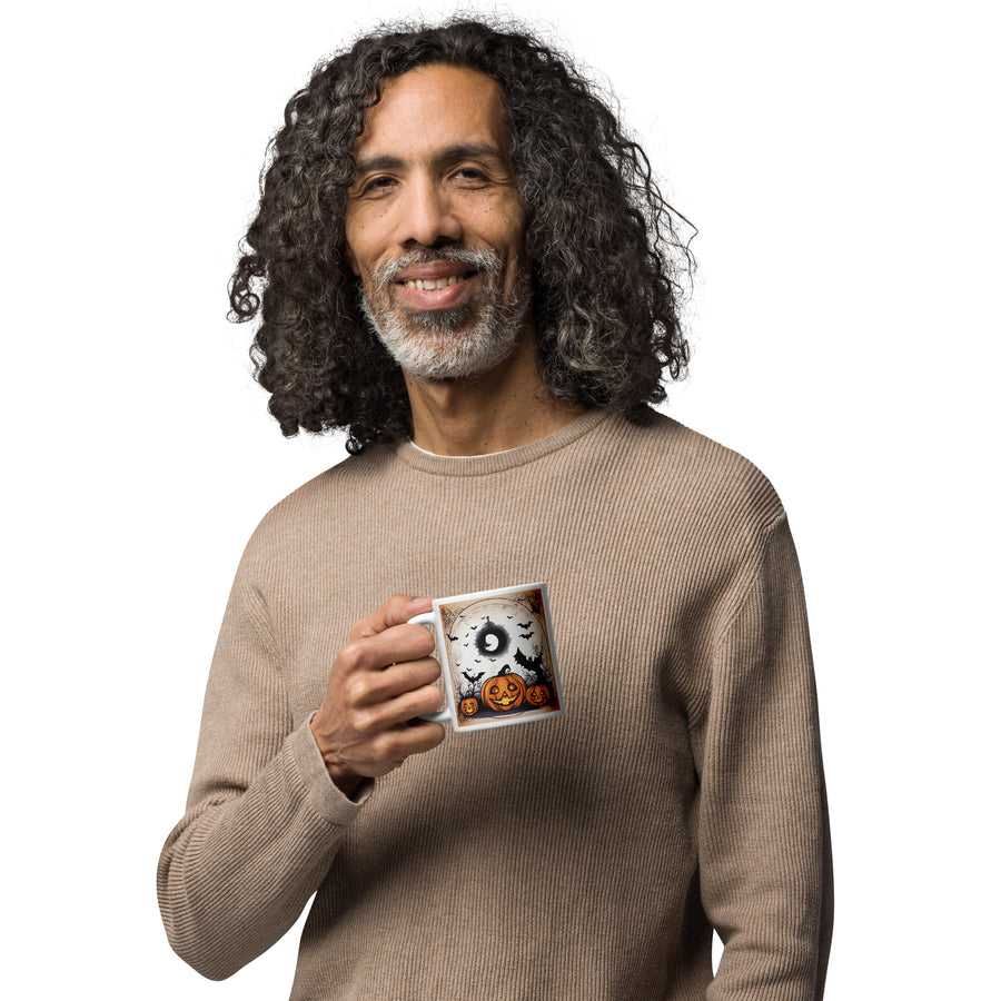 White glossy mug - WhatUWant2Buy