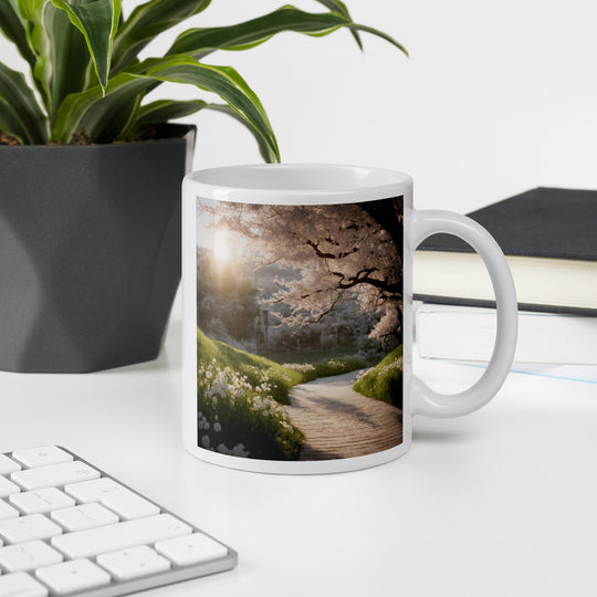 White glossy mug - WhatUWant2Buy
