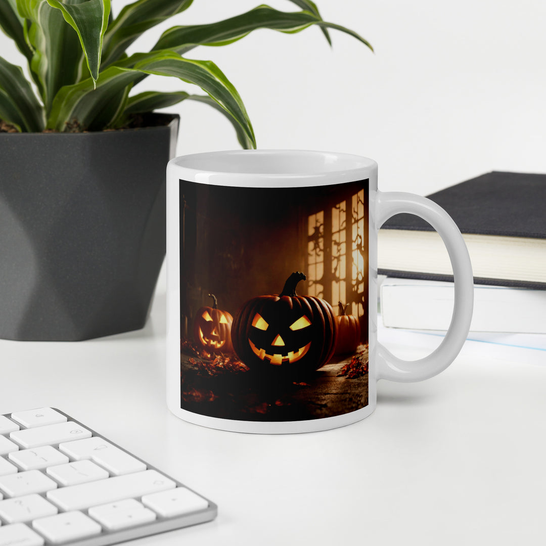 White glossy mug - WhatUWant2Buy