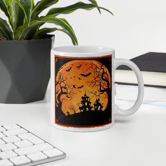 White glossy mug - WhatUWant2Buy