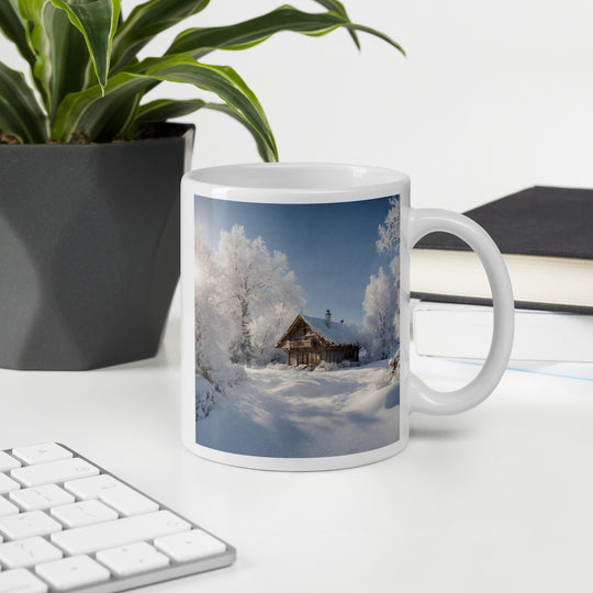 White glossy mug - WhatUWant2Buy