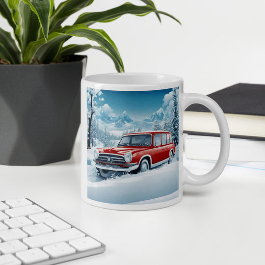 White glossy mug - WhatUWant2Buy