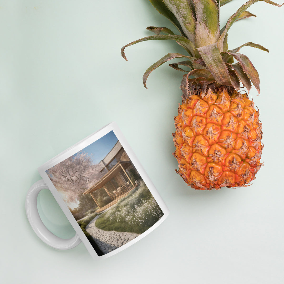 White glossy mug - WhatUWant2Buy