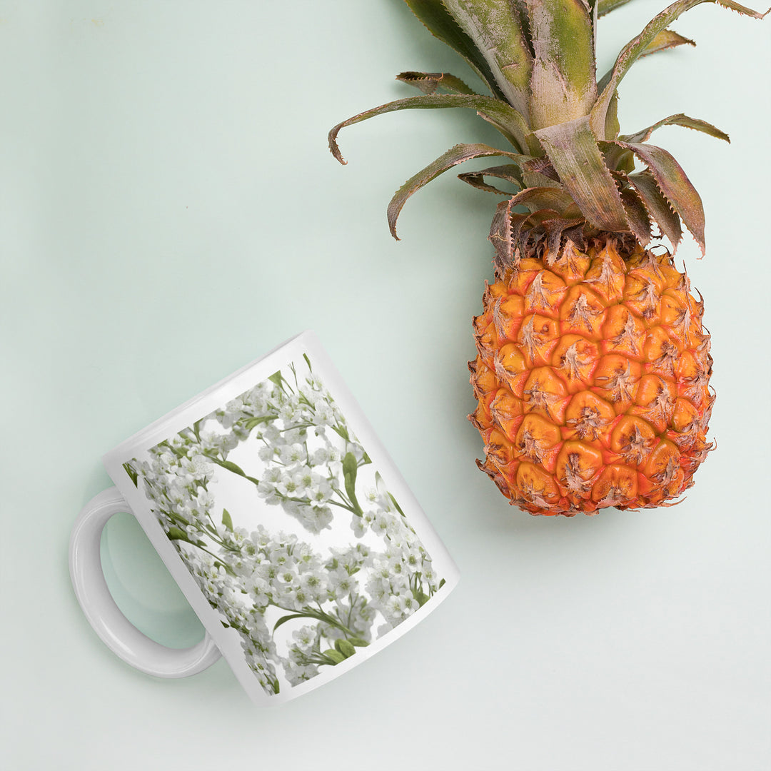 White glossy mug - WhatUWant2Buy
