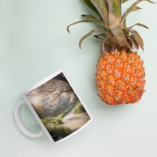 White glossy mug - WhatUWant2Buy