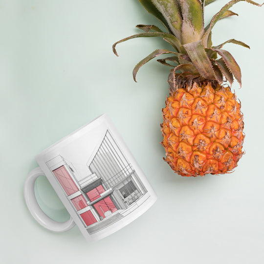 White glossy mug - WhatUWant2Buy
