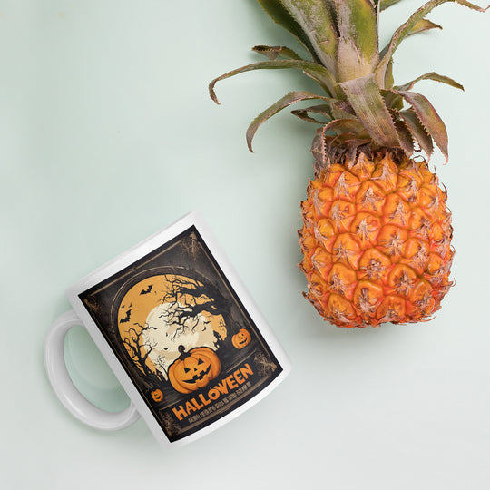 White glossy mug - WhatUWant2Buy