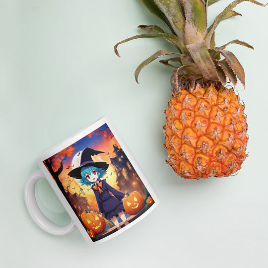 White glossy mug - WhatUWant2Buy