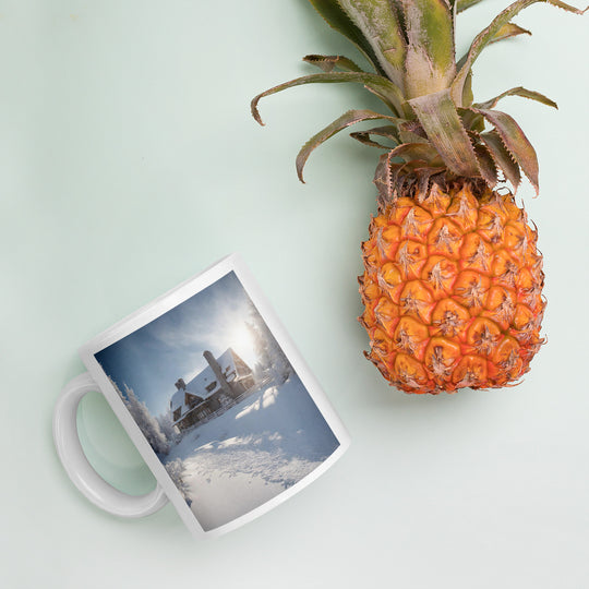 White glossy mug - WhatUWant2Buy