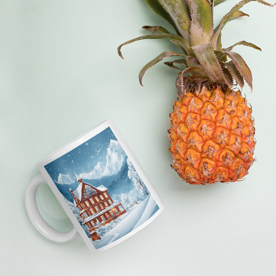 White glossy mug - WhatUWant2Buy