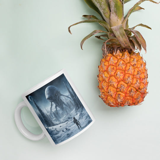 White glossy mug - WhatUWant2Buy