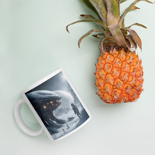 White glossy mug - WhatUWant2Buy