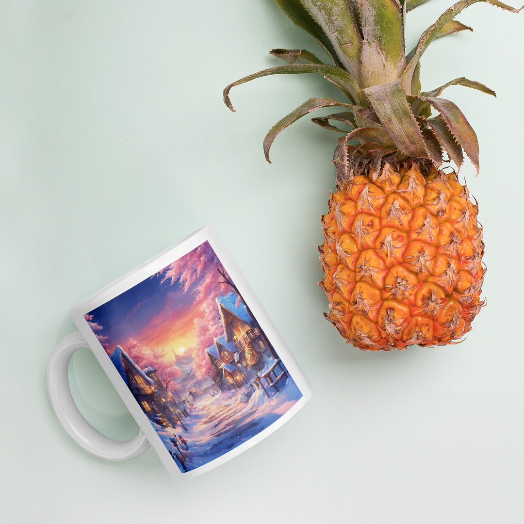 White glossy mug - WhatUWant2Buy