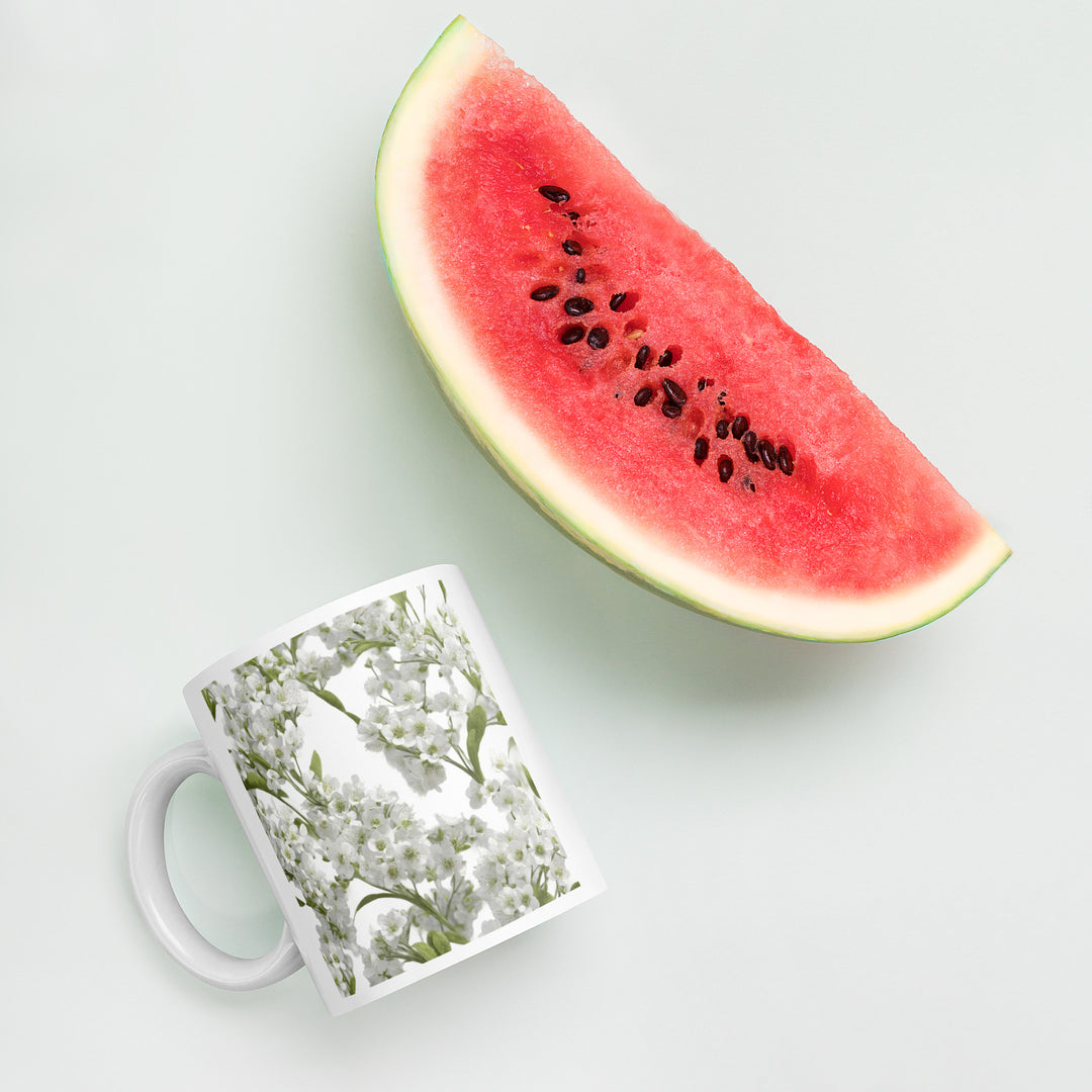 White glossy mug - WhatUWant2Buy