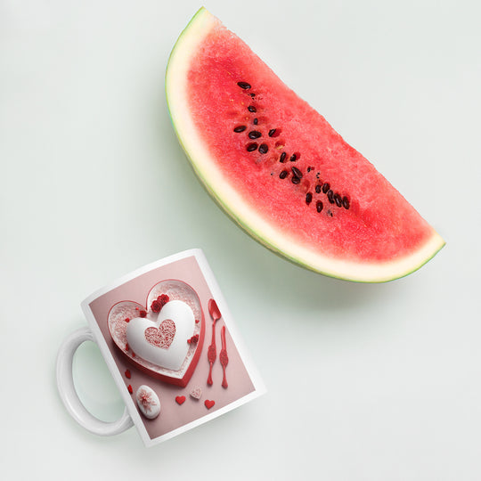 White glossy mug - WhatUWant2Buy