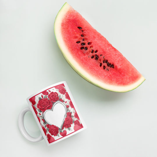 White glossy mug - WhatUWant2Buy