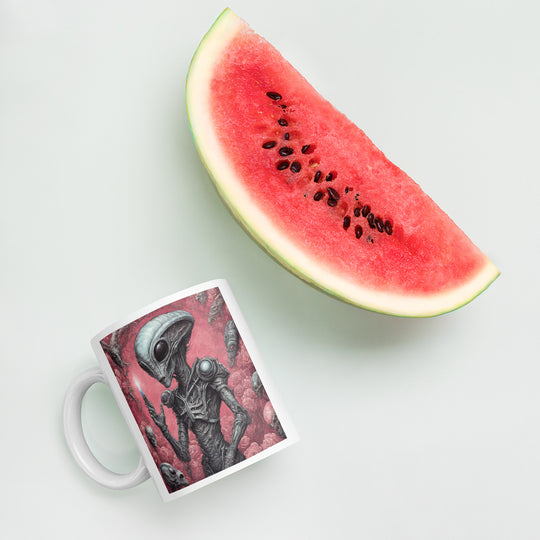 White glossy mug - WhatUWant2Buy