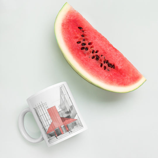 White glossy mug - WhatUWant2Buy