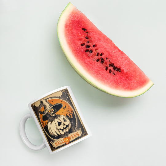 White glossy mug - WhatUWant2Buy