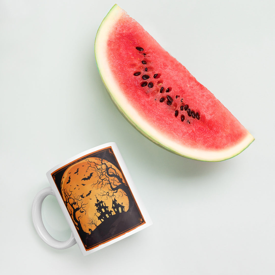 White glossy mug - WhatUWant2Buy