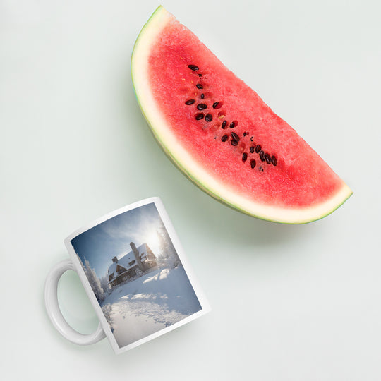 White glossy mug - WhatUWant2Buy