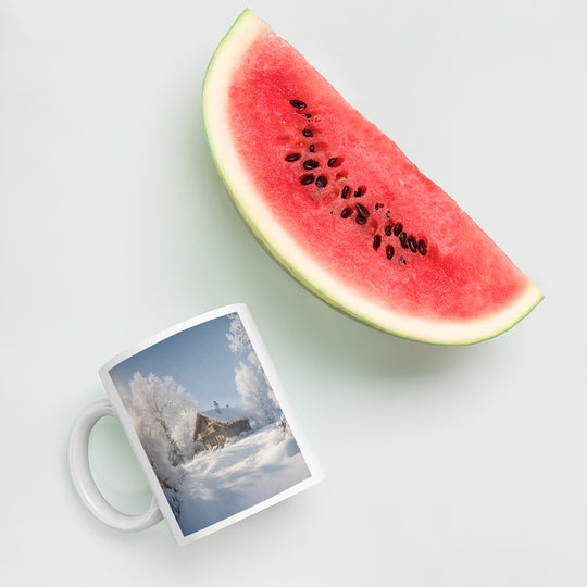White glossy mug - WhatUWant2Buy