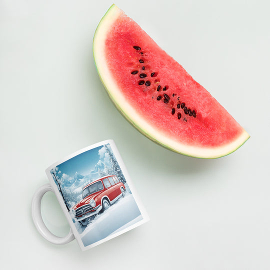 White glossy mug - WhatUWant2Buy