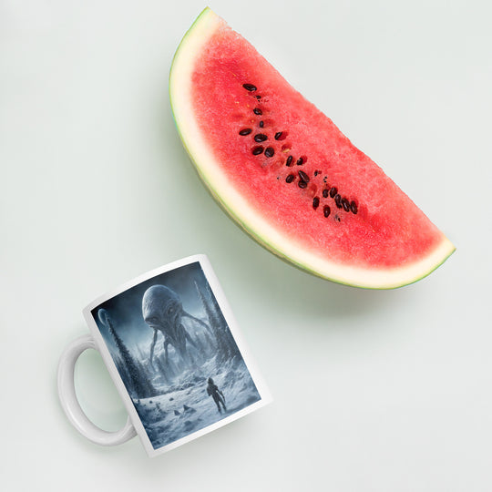 White glossy mug - WhatUWant2Buy