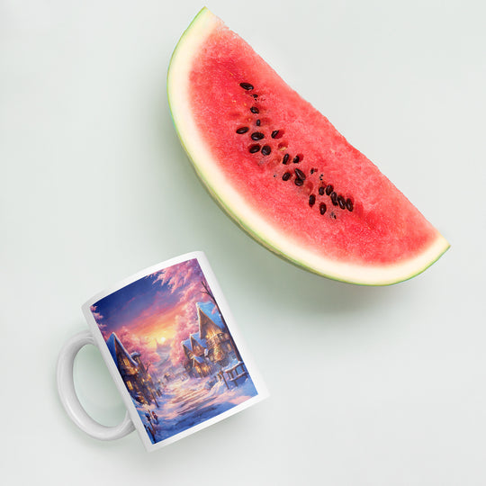 White glossy mug - WhatUWant2Buy